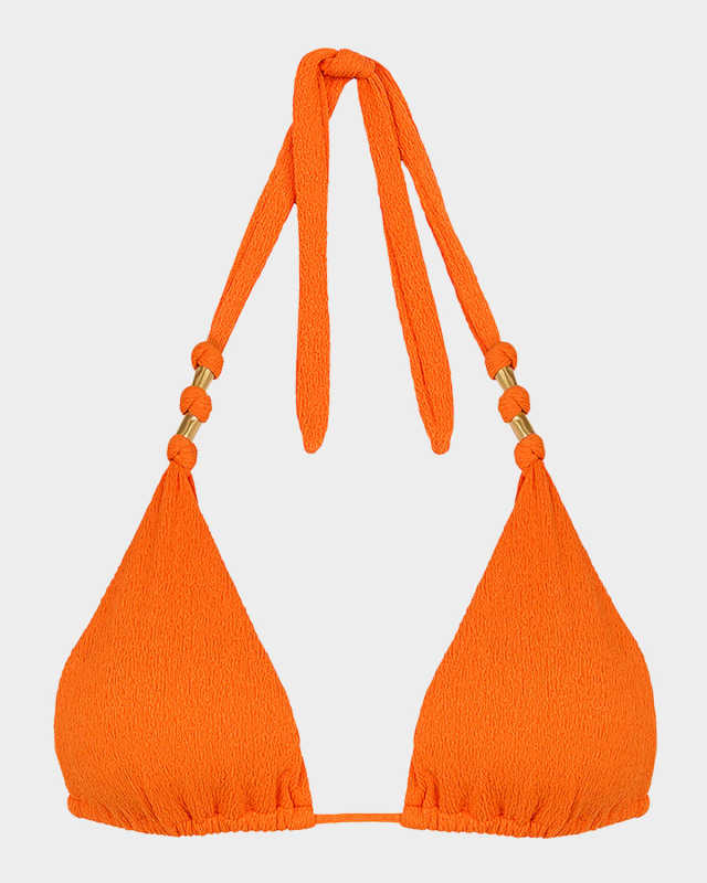 Firenze Paula Beads Triangle Bikini Top